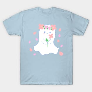 Flower ghost T-Shirt